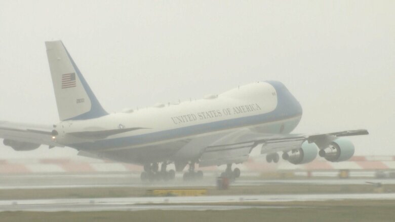 バイデン大統領が乗ったエアフォース・ワン