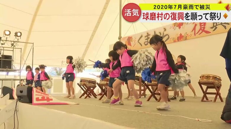 園児たちの出し物