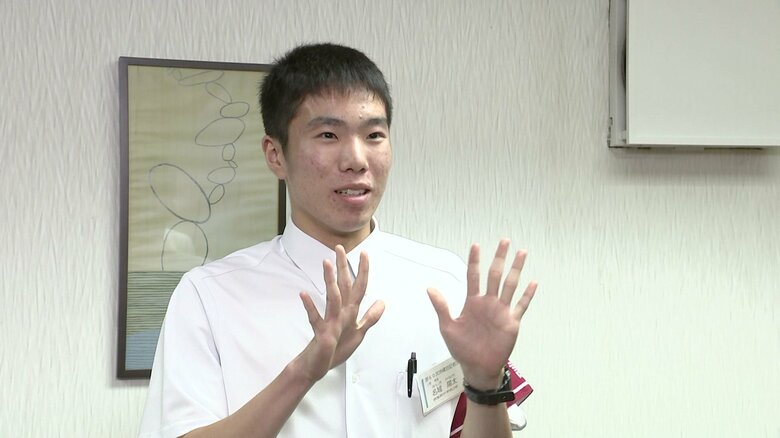 名城陽太さん（中3）