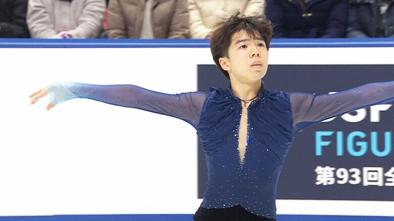 高難度ジャンプに磨きをかける佐藤駿