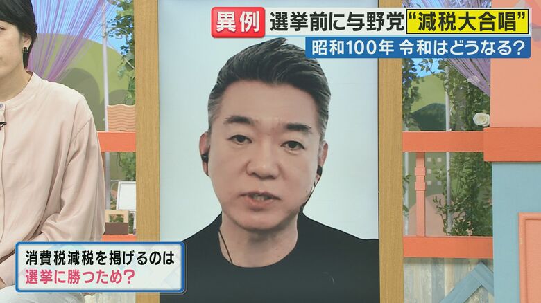 橋下徹氏 関西テレビ「旬感LIVE とれたてっ！」より