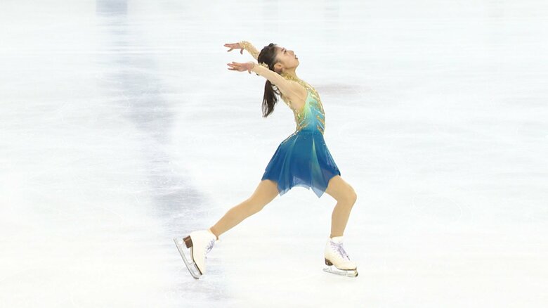 住吉はフリー冒頭に初戦から4回転を取り込んでいる