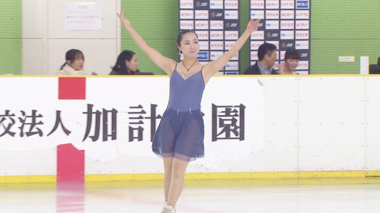 岩野のフリー（中四国九州選手権）