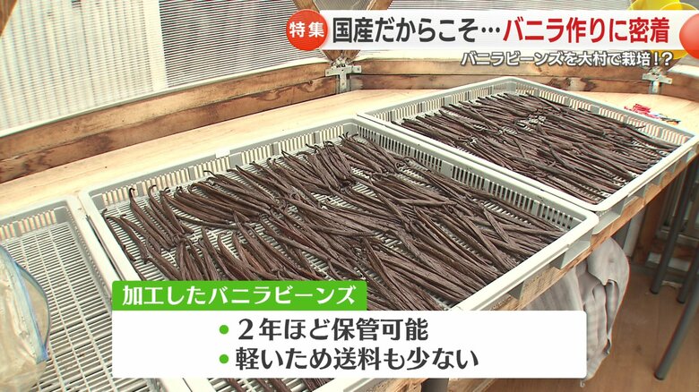 加工したバニラビーンズはメリットが多い