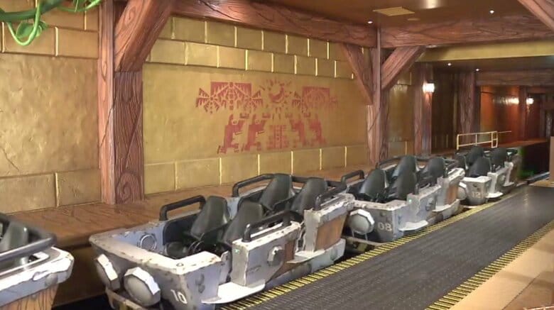 『ドンキーコングのクレイジー・トロッコ』