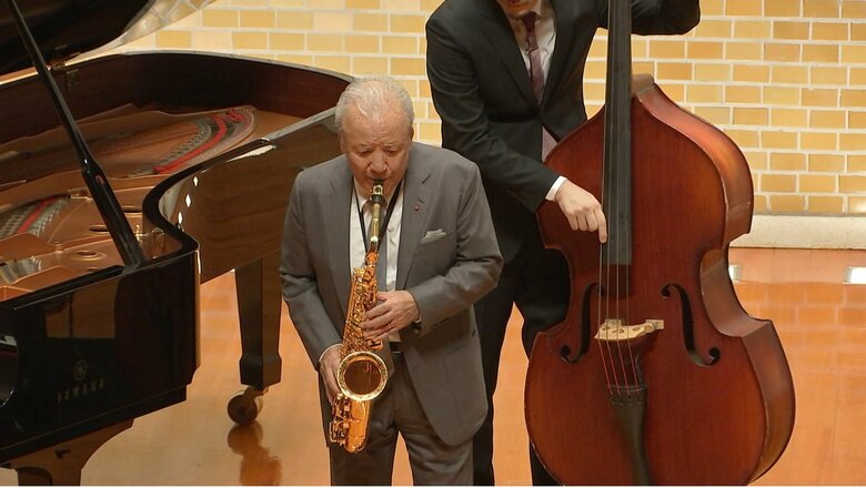 91歳になったナベサダこと渡辺貞夫さんはパワフルな演奏を披露