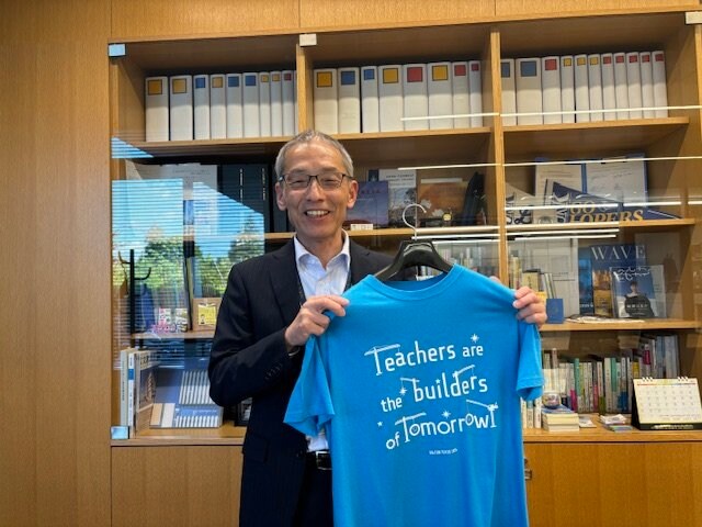 安居校長「実社会とのつながりを意識した学びを展開します」