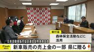 新車販売の売上金の一部を森林保全に活用してもらおうと県に寄付金贈る【熊本】