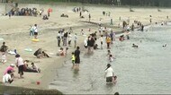 “砂浜復活”根浜海岸で海開き 海の日<岩手・釜石市>