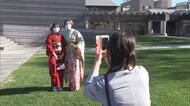 県外居住者など約200人成人式に 茨城・水戸市