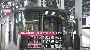 あいの風とやま鉄道 2023年春 運賃6%値上げへ…新しい経営計画素案として示す 利用促進協議会