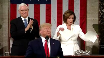 「仕事も下手な邪悪な女性」引退表明の民主党・ペロシ元下院議長をトランプ大統領が酷評