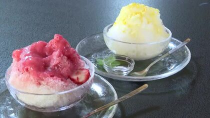“トウモロコシ”のかき氷も　長野・安曇野に「かき氷専門店」がオープン　 特産の「夏秋イチゴ」に、伏流水を使った氷　移住夫婦が10月まで提供予定「土地の恵みを味わって」