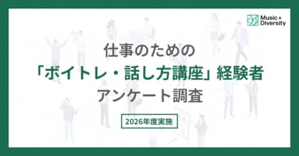 仕事のための「ボイトレ・話し方講座」経験者アンケート調査。半数以上が「自信がつき発言回数が増えた」と回答