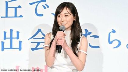 福原遥「幸せをすごく感じた作品」初日舞台挨拶で思い語る　W主演の水上恒司は「本当に大変な1カ月半だった」