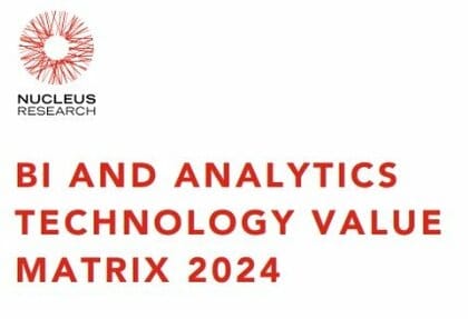 Domo、Nucleus Research社の2024年BI and Analytics Technologyバリュー・マトリクスにおいて4年連続リーダーに選出