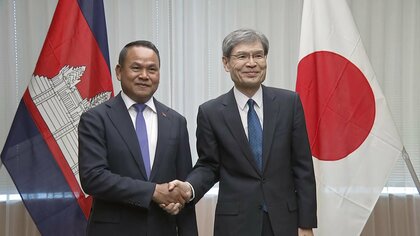 国境超えた特殊詐欺への連携強化　警察庁とカンボジア国家警察の長官が会談
