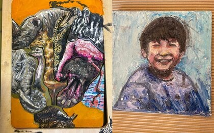 素晴らしい！天才」兄が自慢したくなるほどの小学生の弟の画力に称賛の