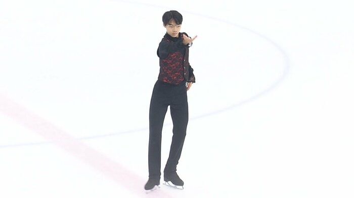 アイスダンスで培ったスケーティングスキルを発揮した小河原泉颯のフリー(中四国九州選手権)
