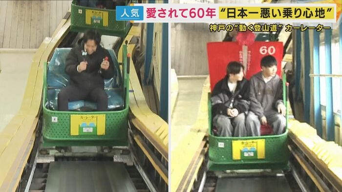 ほかの乗客を見てみると…全然揺れていないような気も