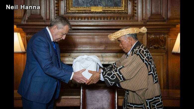 英大学で研究目的で110年以上保管していたアイヌの遺骨返還｜FNNプライムオンライン