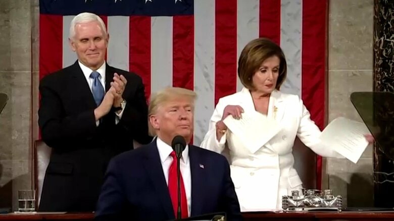 「仕事も下手な邪悪な女性」引退表明の民主党・ペロシ元下院議長をトランプ大統領が酷評｜FNNプライムオンライン