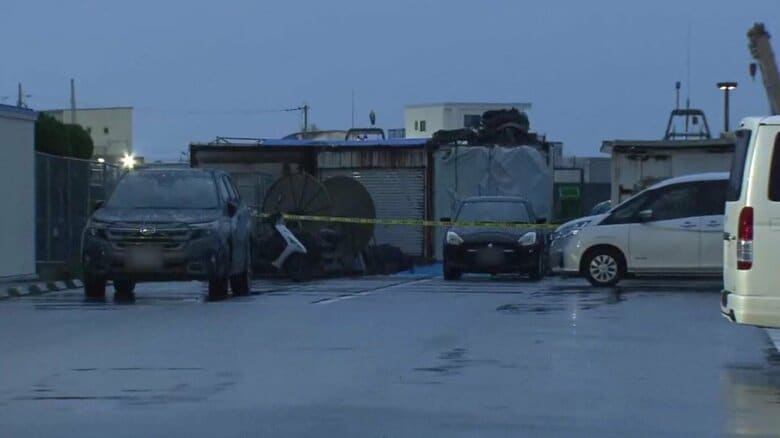 【速報】「ここ数日以内に死亡か」　遺体見つかったコンテナ「今月3日時点では扉閉まっていた」と会社関係者　神戸・須磨区の会社敷地内で男性が腹・左目にそれぞれ刃物が刺さった状態で死亡しているのが見つかる｜FNNプライムオンライン
