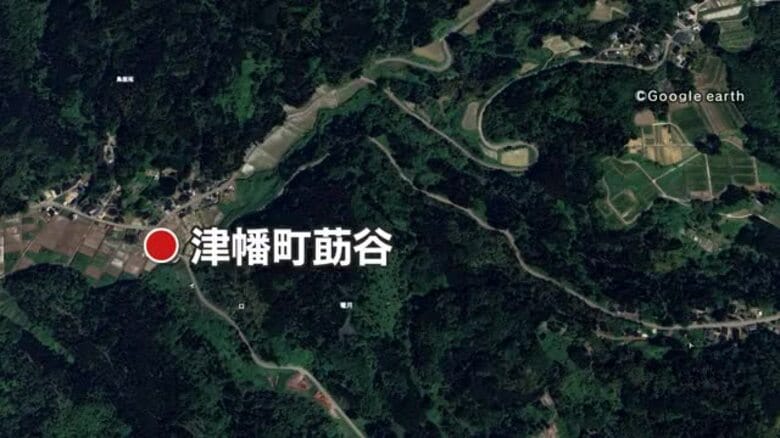 「水田にバイクが転落している」津幡町でバイクの単独事故　運転手の男性は搬送後に死亡｜FNNプライムオンライン