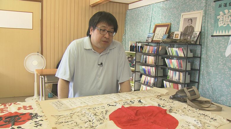 無事に帰ってきて…願い込められた出征旗　“生きた証”を遺族の元へ　返還目指し活動する男性　【福井】｜FNNプライムオンライン