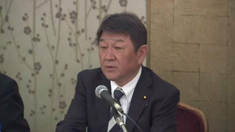“ガタガタ”自民大阪府連　茂木幹事長が現場を鼓舞｜FNNプライムオンライン