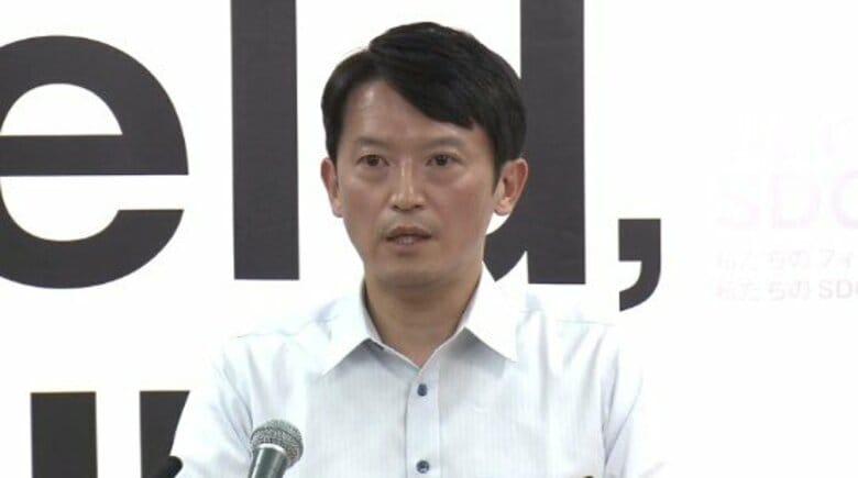 【速報】斎藤知事「個人的なことなので、弁護士を通じて確認してほしい」定例会見で「人殺し」発言のフリー記者が書類送検を受けコメント　斎藤知事がことし6月に刑事告訴　今月にはフリー記者の会見参加を拒否｜FNNプライムオンライン