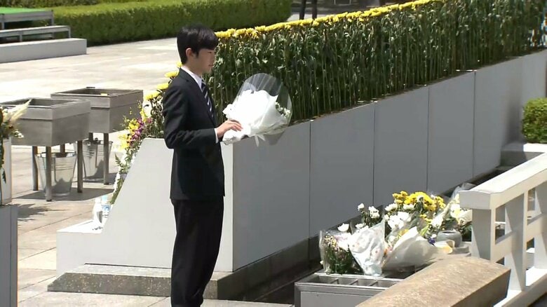 悠仁さま広島入り　原爆慰霊碑に供花　「日本スカウトジャンボリー」で初のおことば｜FNNプライムオンライン