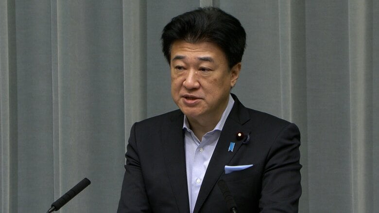 木原官房長官「引き続き適切な対応を行う」　中国による「台湾発言」の是正要求に言及避ける｜FNNプライムオンライン