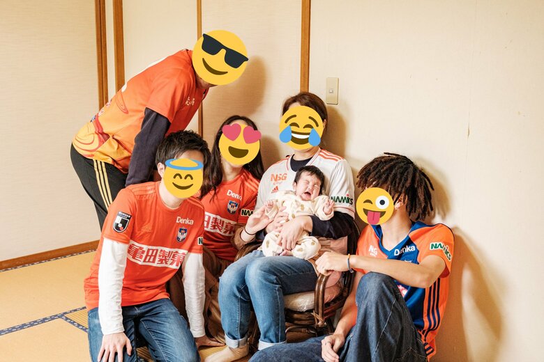 家族写真（提供：やきちゃんさん）