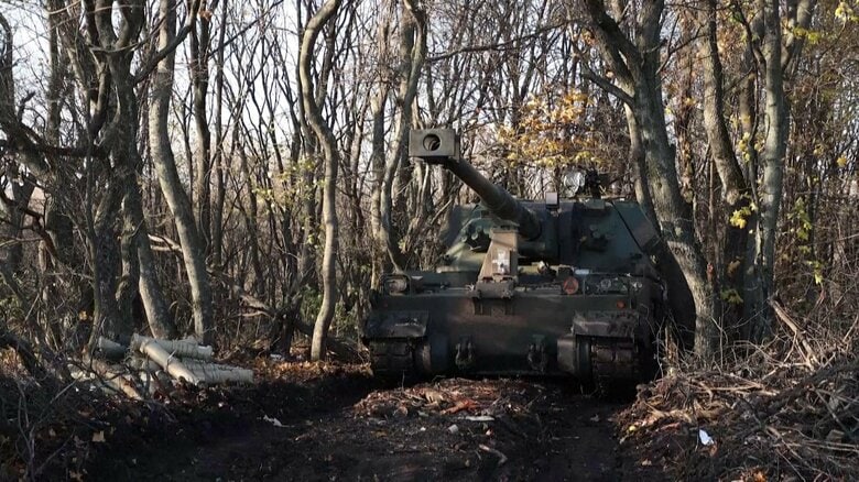 ウクライナ軍AHSクラブ 155mm自走榴弾砲