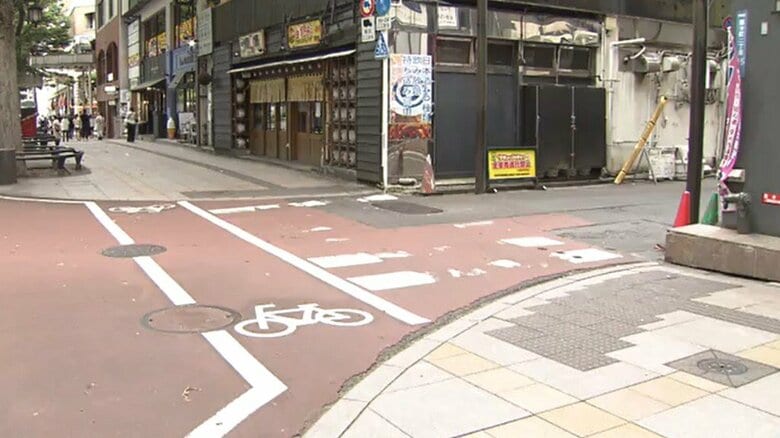 仙台市青葉区国分町　事件があった現場