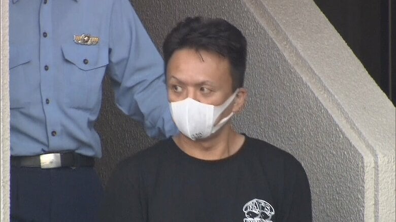 送検される伊藤容疑者