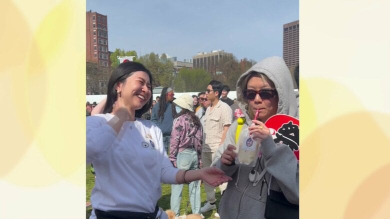 アメリカのイベントで甘酒を販売（画像提供：加藤さん）