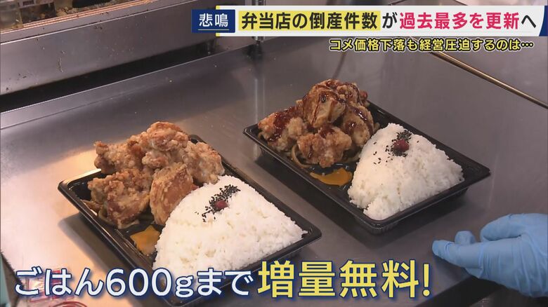 “ドカ盛り”弁当
