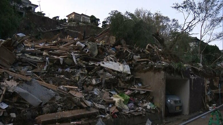 復旧途上の大雨でさらに被害（千葉市 2019年）
