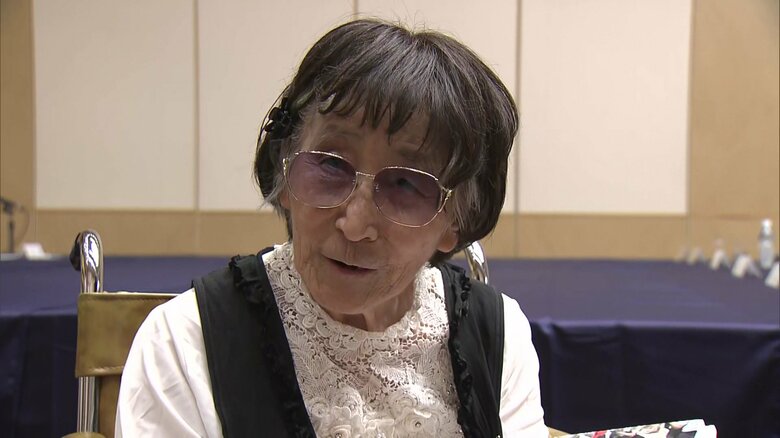 被爆体験者　岩永千代子さん