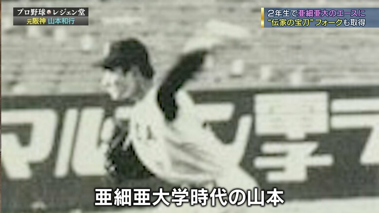 亜細亜大学時代の山本和行氏