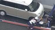 トラック積載の建築資材が散乱　車17台がパンクなど被害…車どうしの接触なく、けが人なし　大阪市内の阪神高速