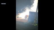 横浜市の自動車工場で火事…1人けが 「爆発音がする」など通報相次ぐ