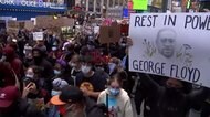 トランプ大統領 抗議デモに「軍派遣」 黒人男性の暴行死問題で