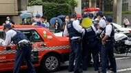 タクシーの運転手を確保 刃物持ち暴れたきっかけ 東京・赤坂