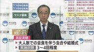 新潟県 “行動制限緩和”の実証実験へ 会食伴う大会合や結婚式を実施