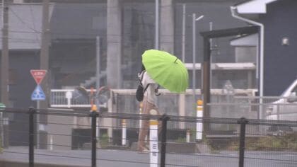 線状降水帯おそれなくなるも土砂災害 十分注意　沿岸中心にやや強い雨　岩手県（9月7日午後6時時点）