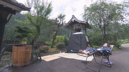 「お寺でサウナ」体験スタート　実は元々深い関わりが…サウナストーンには“ほうじ茶”かけて和の雰囲気【岐阜発】