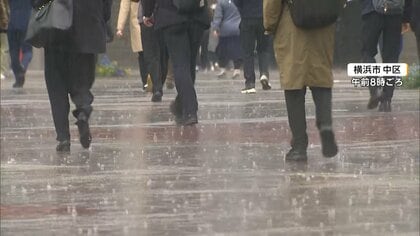 全国的に「春の嵐」　“台風並み”の暴風や降水量　都心で今年一番の大雨48.5ミリ　あすにかけて北日本に雨雲北上